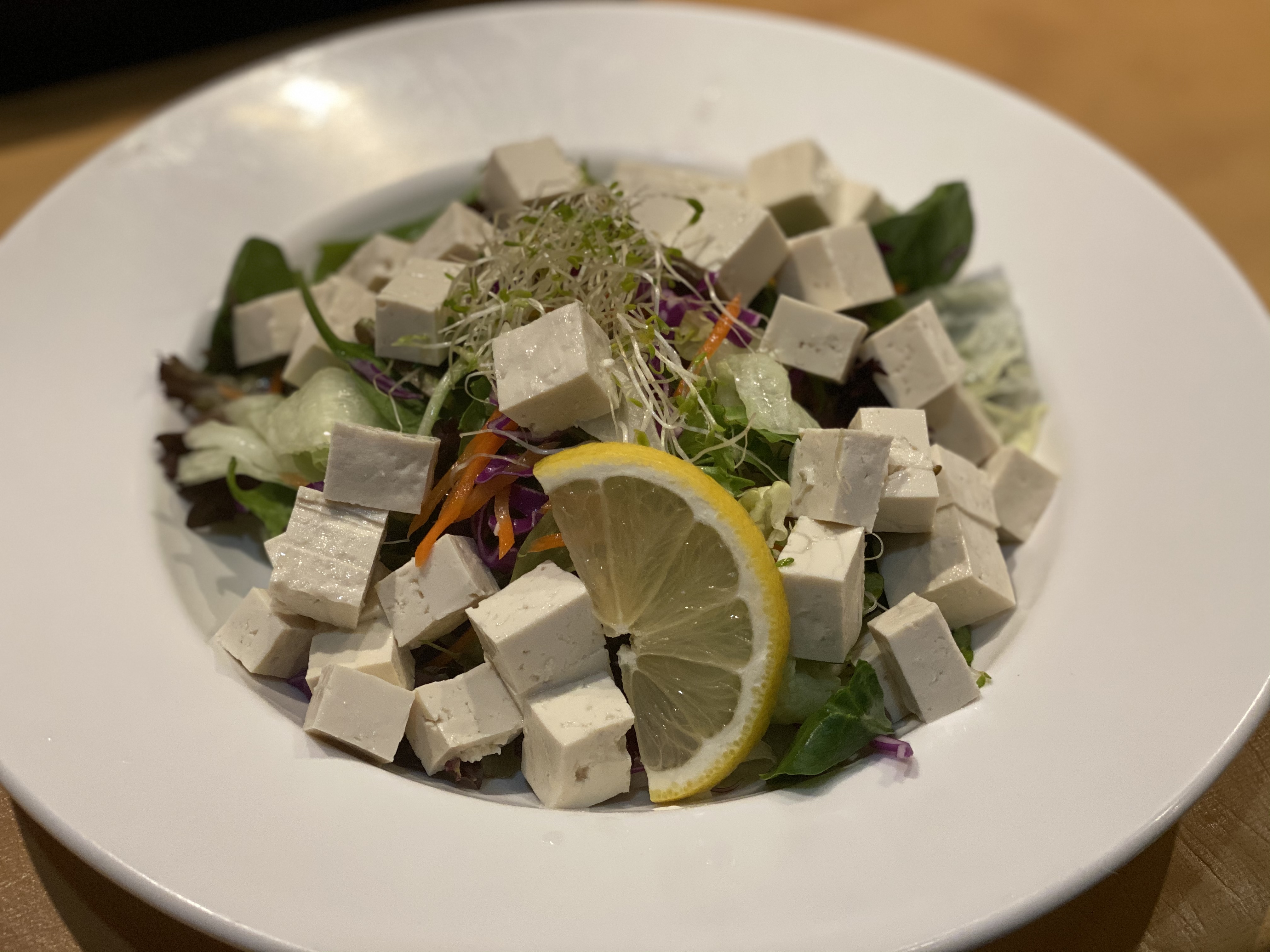 Order Fresh tofu salad food online from Kiku Sushi store, Los Angeles on bringmethat.com