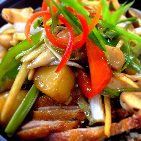 Order Thai Ginger Crispy Duck food online from Asian Thai Kitchen store, Miami on bringmethat.com