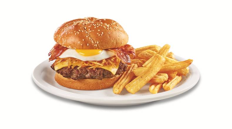 Order Slamburger™ food online from Denny's store, Reseda on bringmethat.com