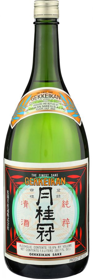 Order Gekkeikan sake 750 ml. food online from Mirage Wine & Liquor store, Palm Springs on bringmethat.com