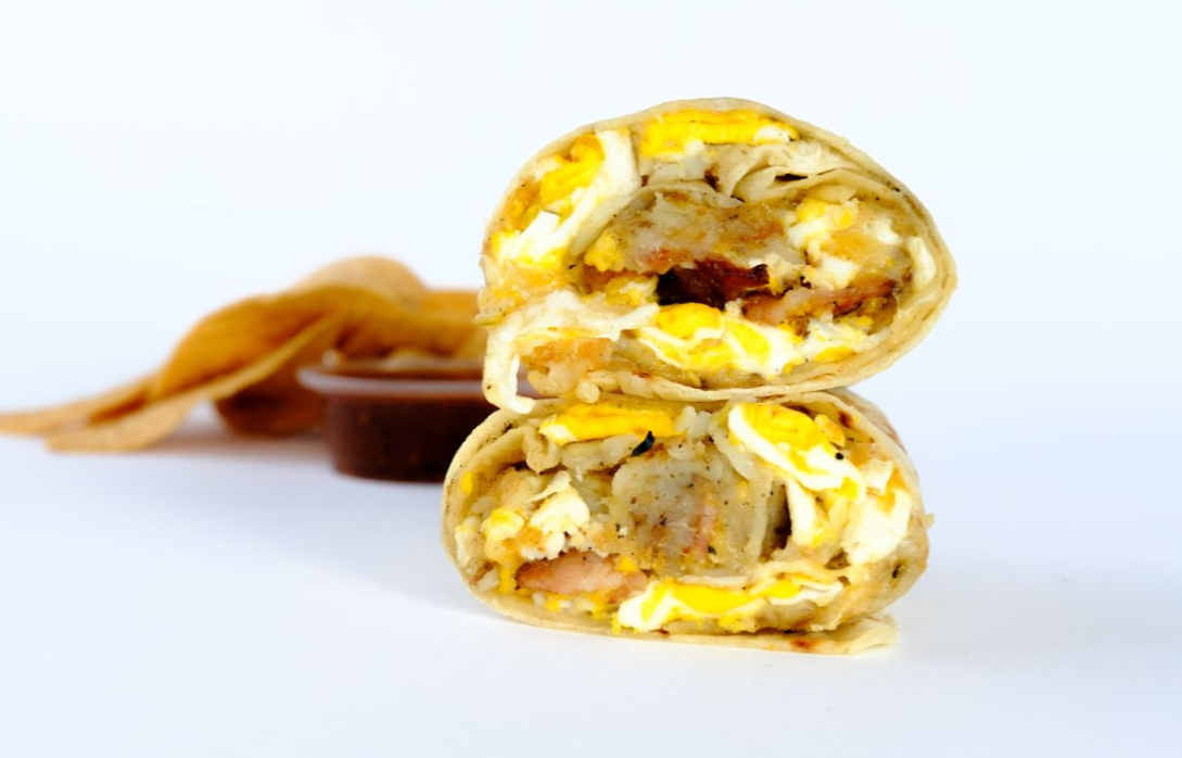 Order Breakfast Burrito food online from Pico Pica Rico store, Sherman Oaks on bringmethat.com