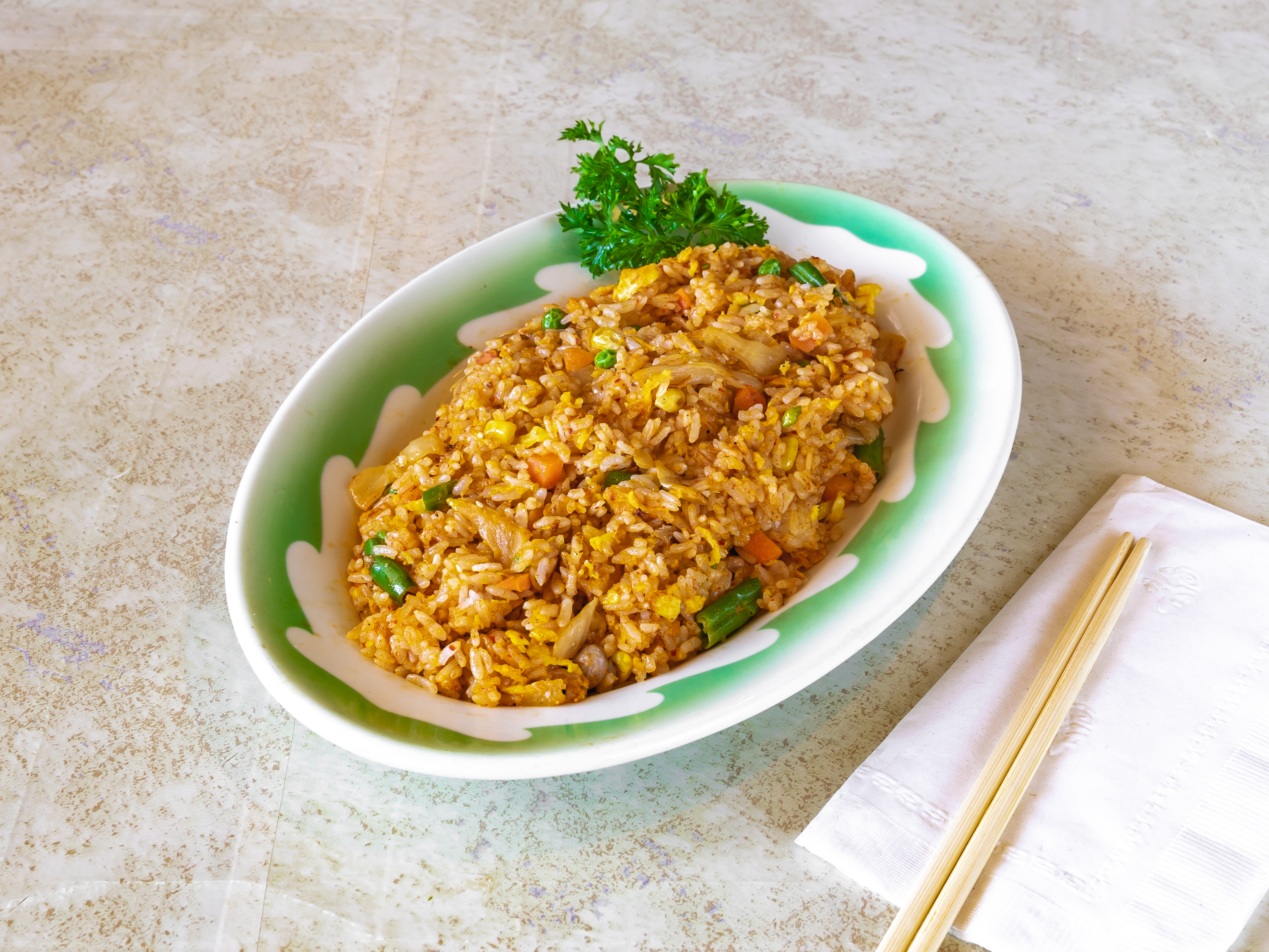 Order Kimchi Fried Rice 김치볶음밥 food online from Go Ba Woo store, Tappan on bringmethat.com