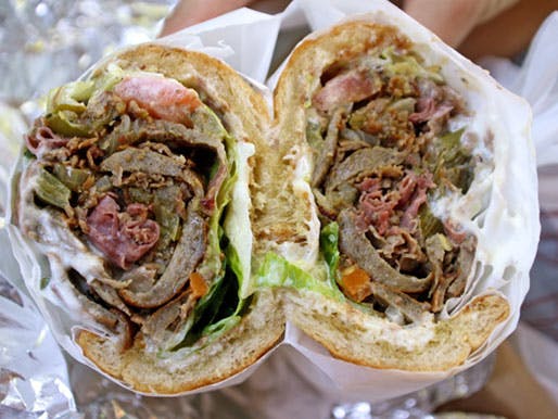 Order Gyro Sub - Sub food online from Little Italy Pizza store, Brooklyn on bringmethat.com