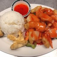 Order Sweet and Sour Chicken food online from Tao's Oriental Cuisine store, Colorado Springs on bringmethat.com