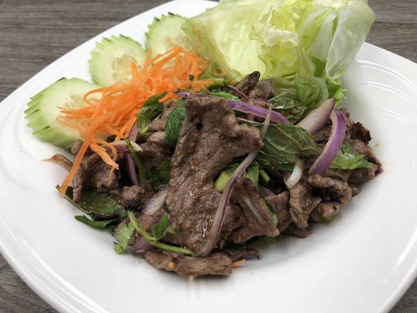 Order Nam Tok food online from Moo Dang store, Reno on bringmethat.com