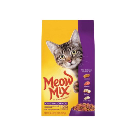 Order Meow Mix Original 3.15lb food online from 7-Eleven store, Las Vegas on bringmethat.com