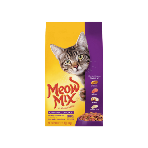 Order Meow Mix Original 3.15lb food online from 7-Eleven store, Center Moriches on bringmethat.com