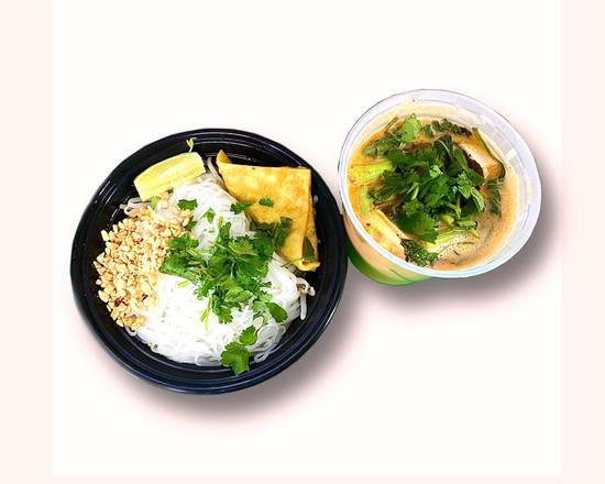 Order Coconut Noodles Soup food online from Pinto Thai Kitchen store, Sandy on bringmethat.com