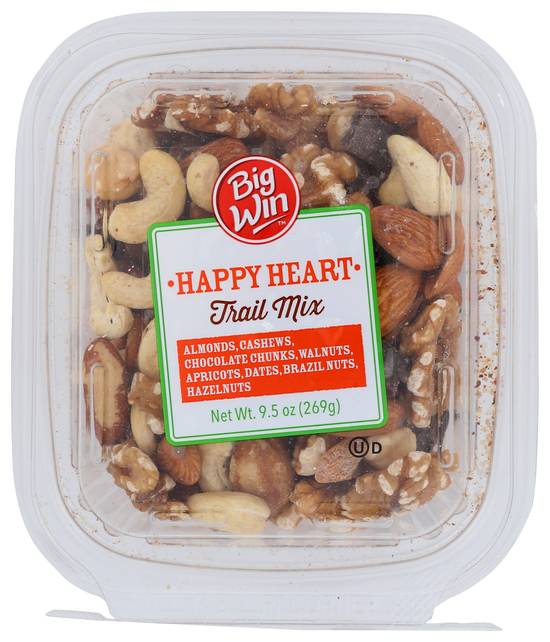 Order Big Win Happy Heart Trail Mix (9.5 oz) food online from Rite Aid store, Eugene on bringmethat.com