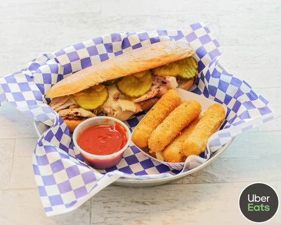 Order Cubano Sandwich food online from Savvy Cakes store, Statham on bringmethat.com