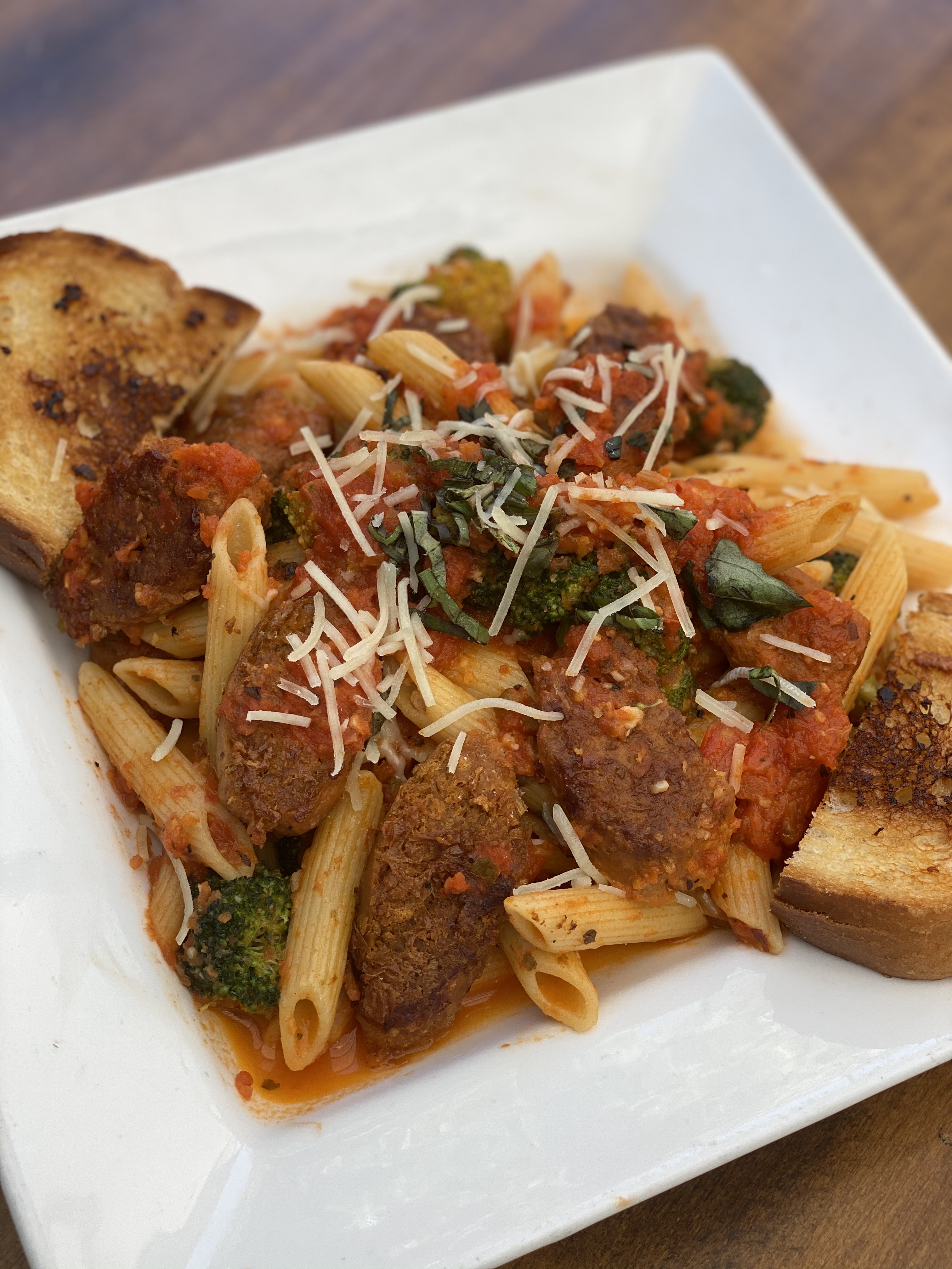 Order Beyond Sausage & Penne Pasta food online from The Firkin Pub & Grill store, Long Beach on bringmethat.com
