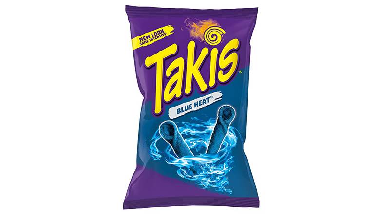 Order Takis Blue Heat Hot Chili Pepper Tortilla Chips food online from Shell Rock Spring store, Bel Air on bringmethat.com
