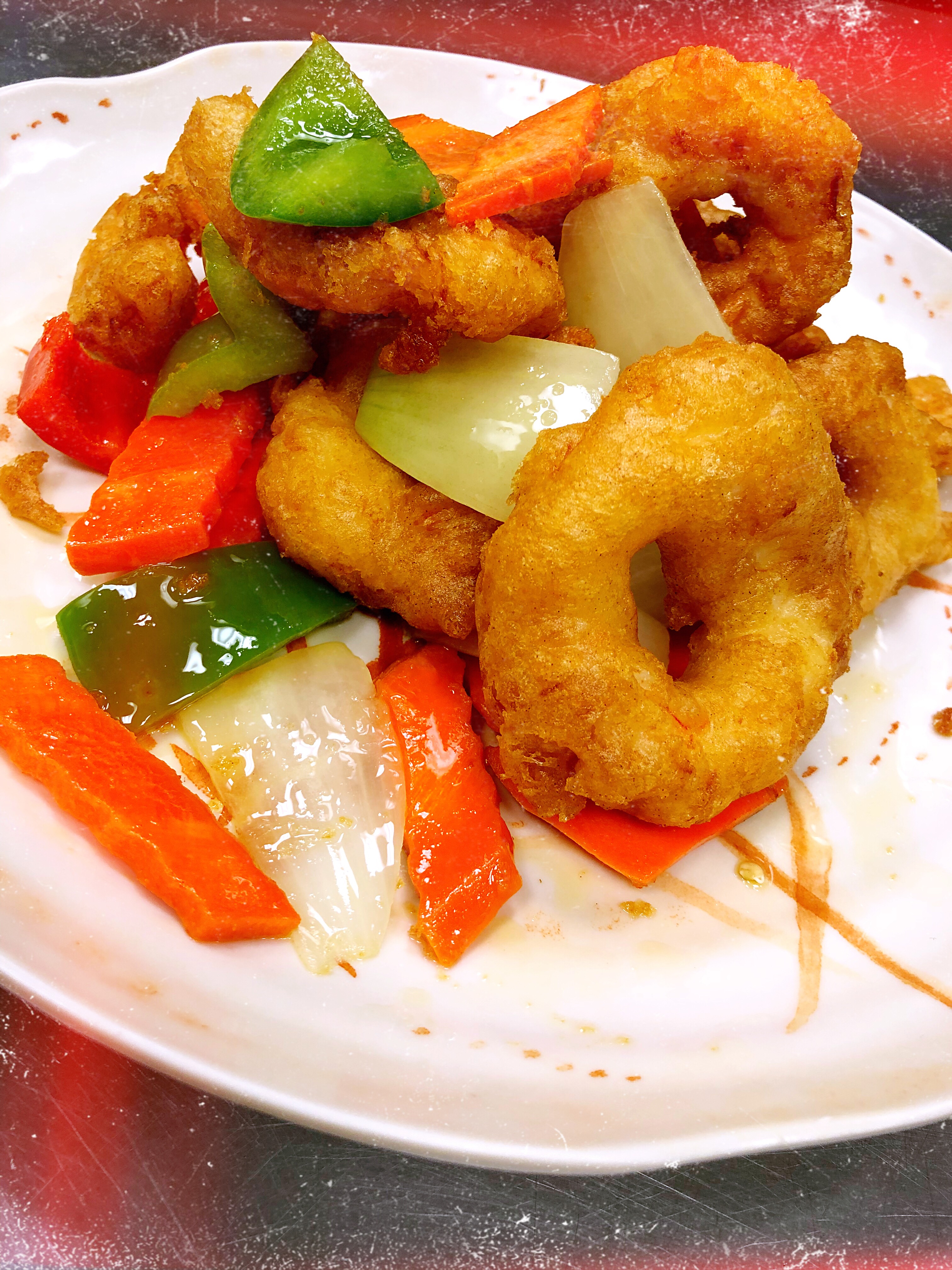 Order 90. Sweet and Sour Shrimp food online from Taste Kitchen store, New York on bringmethat.com