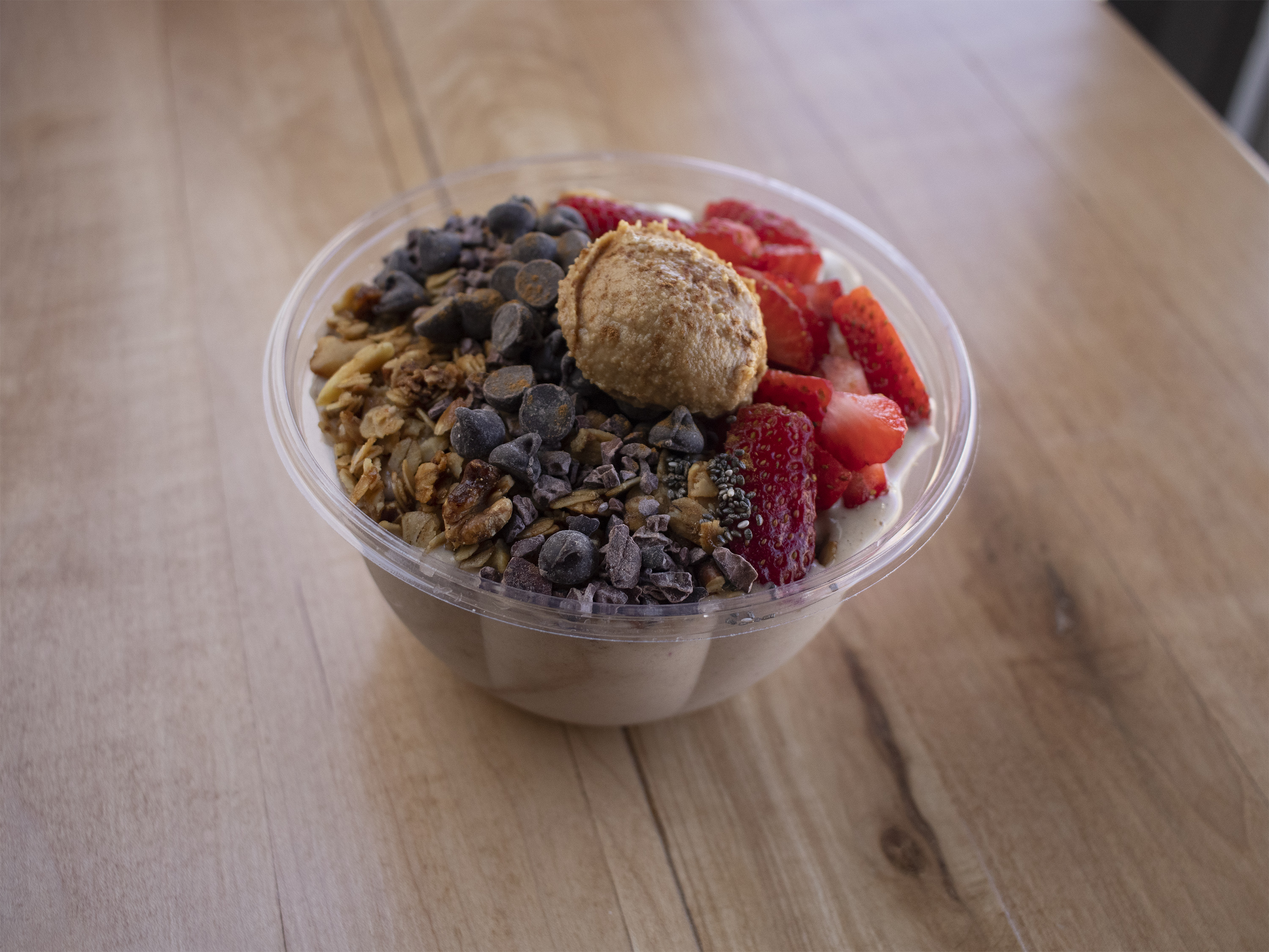 Order Peanut Butter Crunch Bowl food online from Mountain Juicery store, Asheville on bringmethat.com