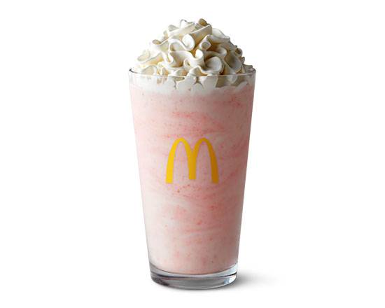 Order Medium Strawberry Shake food online from Mcdonald'S® store, JACKSONVILLE on bringmethat.com
