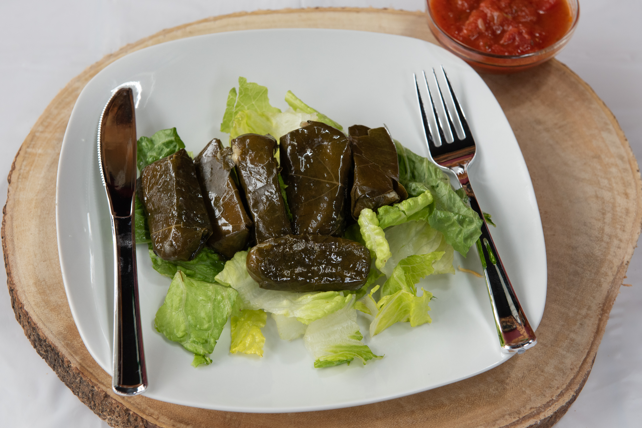 Order Stuffed Grape Leaves food online from Roma Pizza & Pasta store, Nashville on bringmethat.com