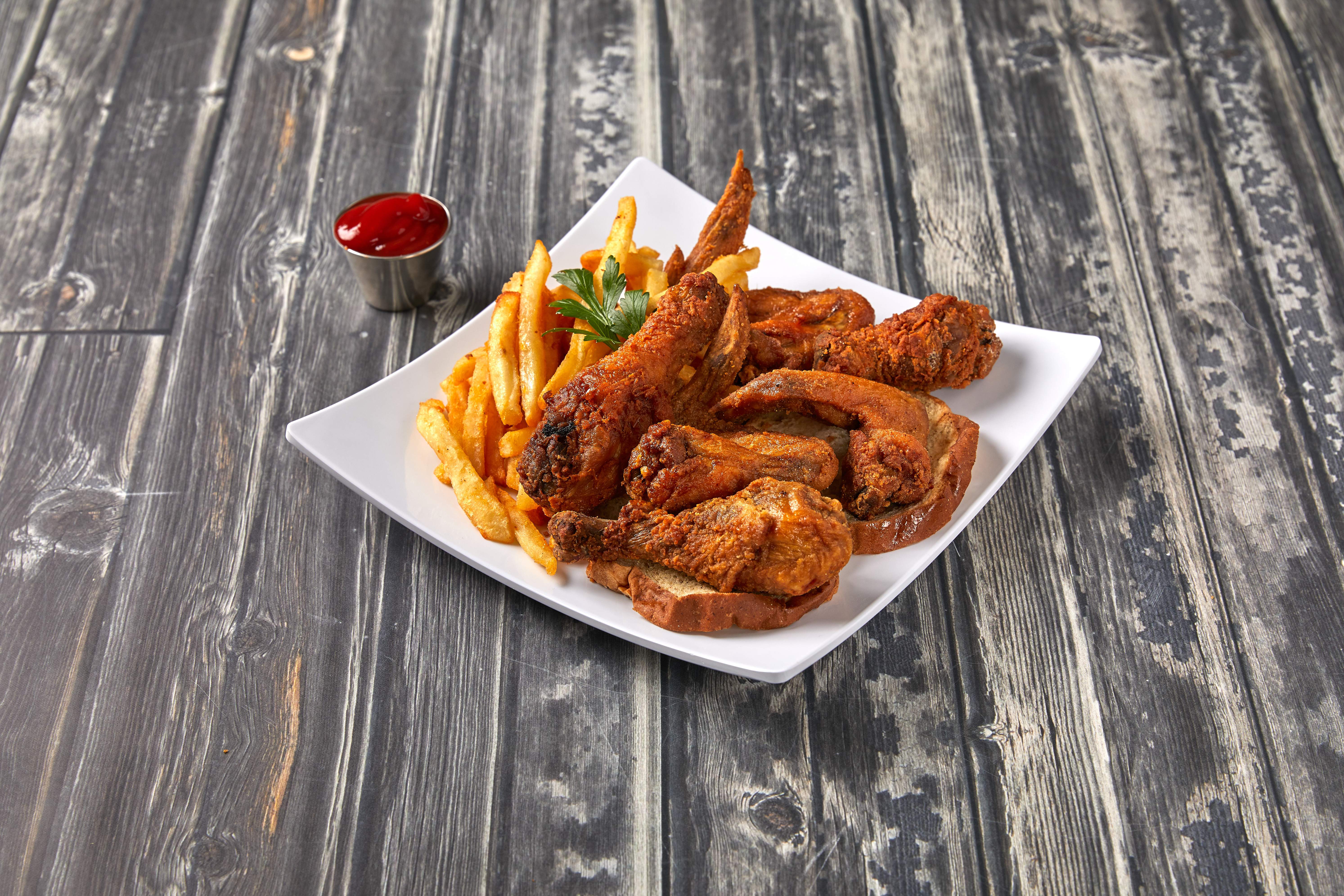 Order 3 Wings and 3 Legs Combo food online from Jj Fish & Chicken store, Stockton on bringmethat.com