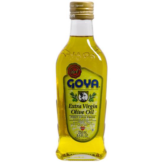 Order Goya Extra Virgin Olive Oil 8.5oz food online from Everyday Needs by Gopuff store, San Luis Obispo on bringmethat.com