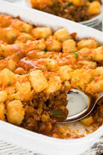 Order Sloppy Joe Tater Tots food online from Georgia Diner store, Duluth on bringmethat.com
