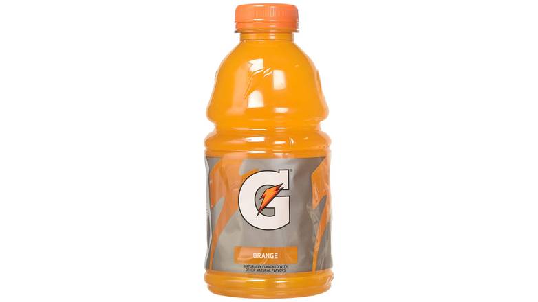 Order Gatorade G Orange Thirst Quencher Sports Drink 32 oz food online from Valero Food Mart store, Murrayville on bringmethat.com