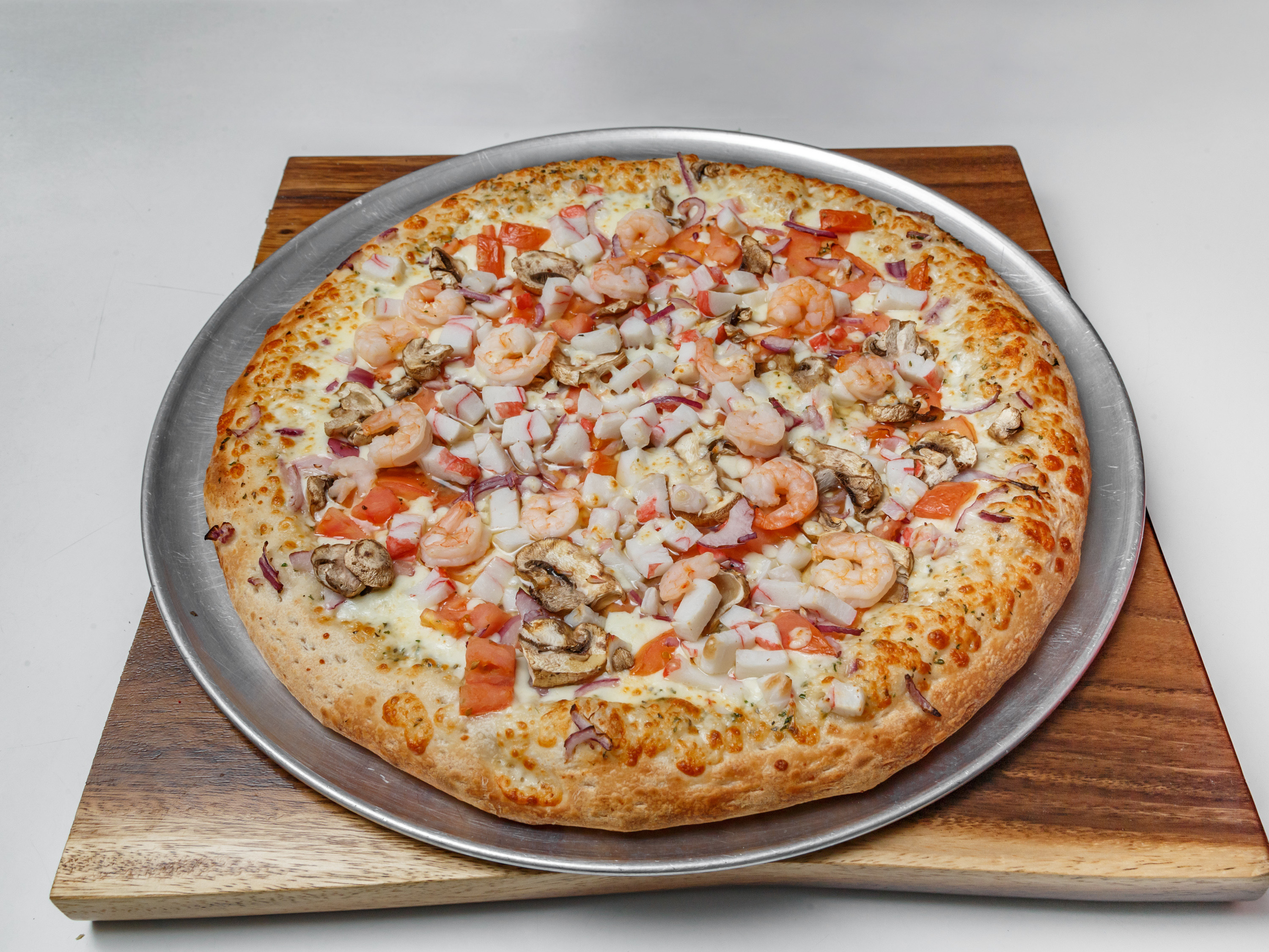 Order Seafood Pizza food online from Pizza Perfectta store, Pittsburgh on bringmethat.com
