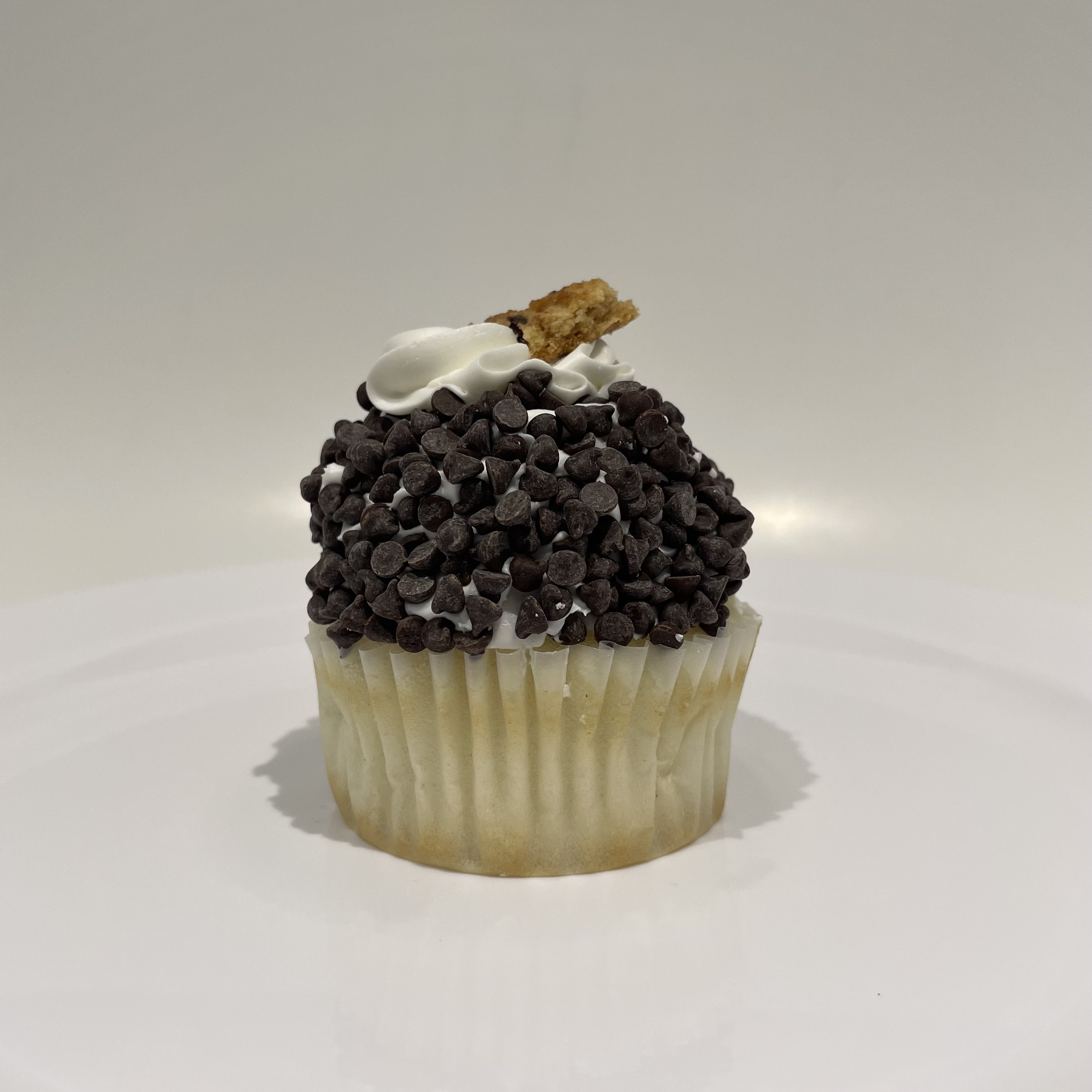 Order Chocolate Chip Cookie Dough Cupcake food online from The House of Cupcakes store, Princeton on bringmethat.com