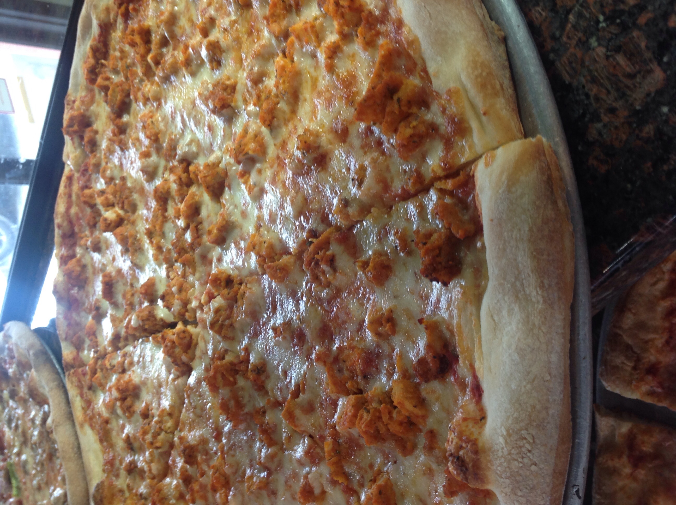 Order Buffalo Chicken Pizza food online from Due Fratelli store, New Windsor on bringmethat.com