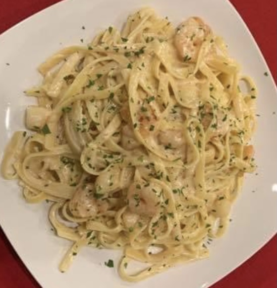 Order Seafood Alfredo (DINNER) food online from The Pasta Factory store, Avondale on bringmethat.com