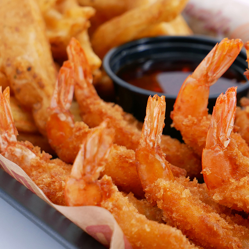 Order 10 Shrimp Basket food online from Wing Zone store, Jacksonville on bringmethat.com