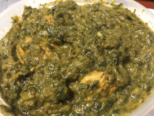 Order Palak Chicken food online from The Curry House store, Humble on bringmethat.com