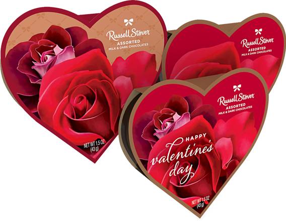 Order Russell Stover Assorted Chocolate Rose Photo Heart Box - 1.5 oz food online from Rite Aid store, Fountain Valley on bringmethat.com