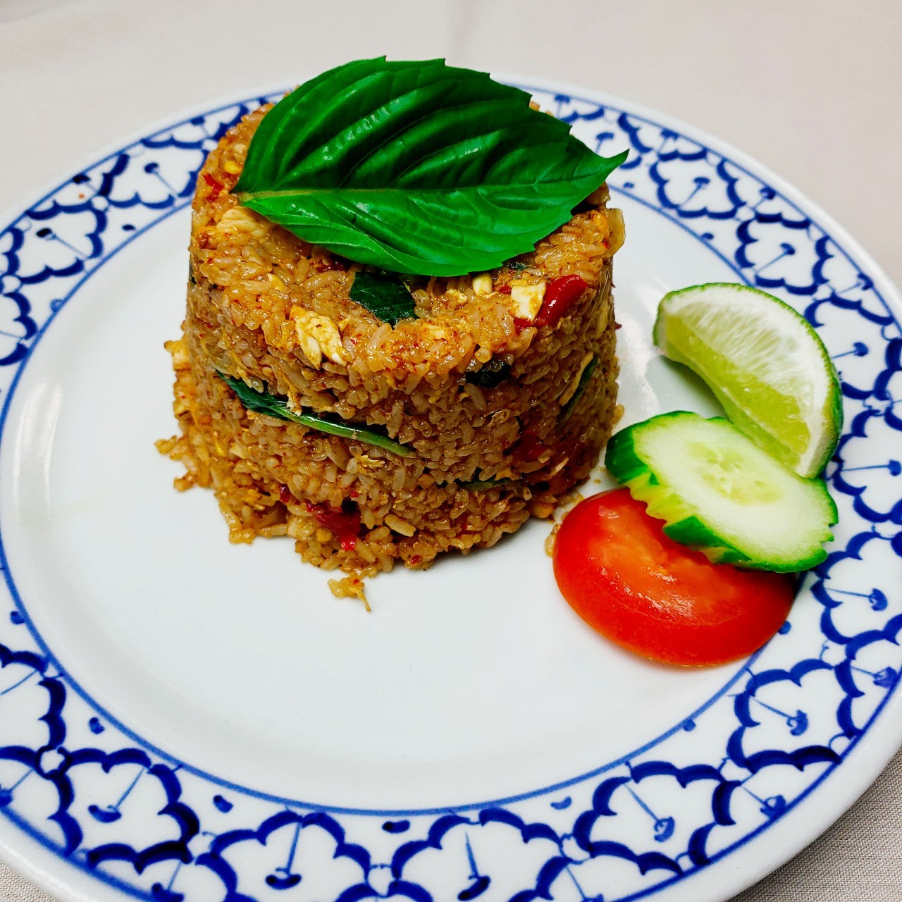Order Basil Fried Rice Lunch Special food online from Thai Villa store, New York on bringmethat.com