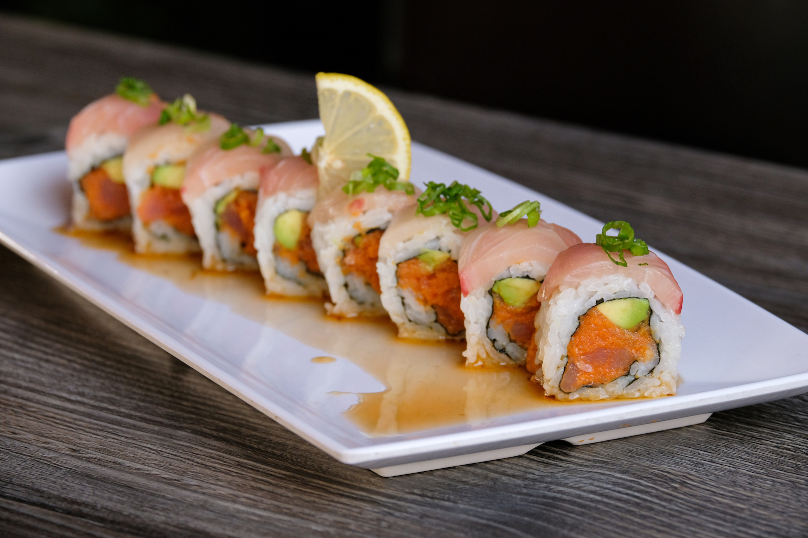 Order Pinku Roll food online from Nozomi 2 Sushi And Bbq store, La Jolla on bringmethat.com