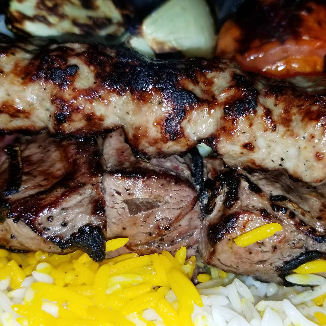 Order Chenjeh Koobideh Combo food online from Kababe Grill store, Northridge on bringmethat.com