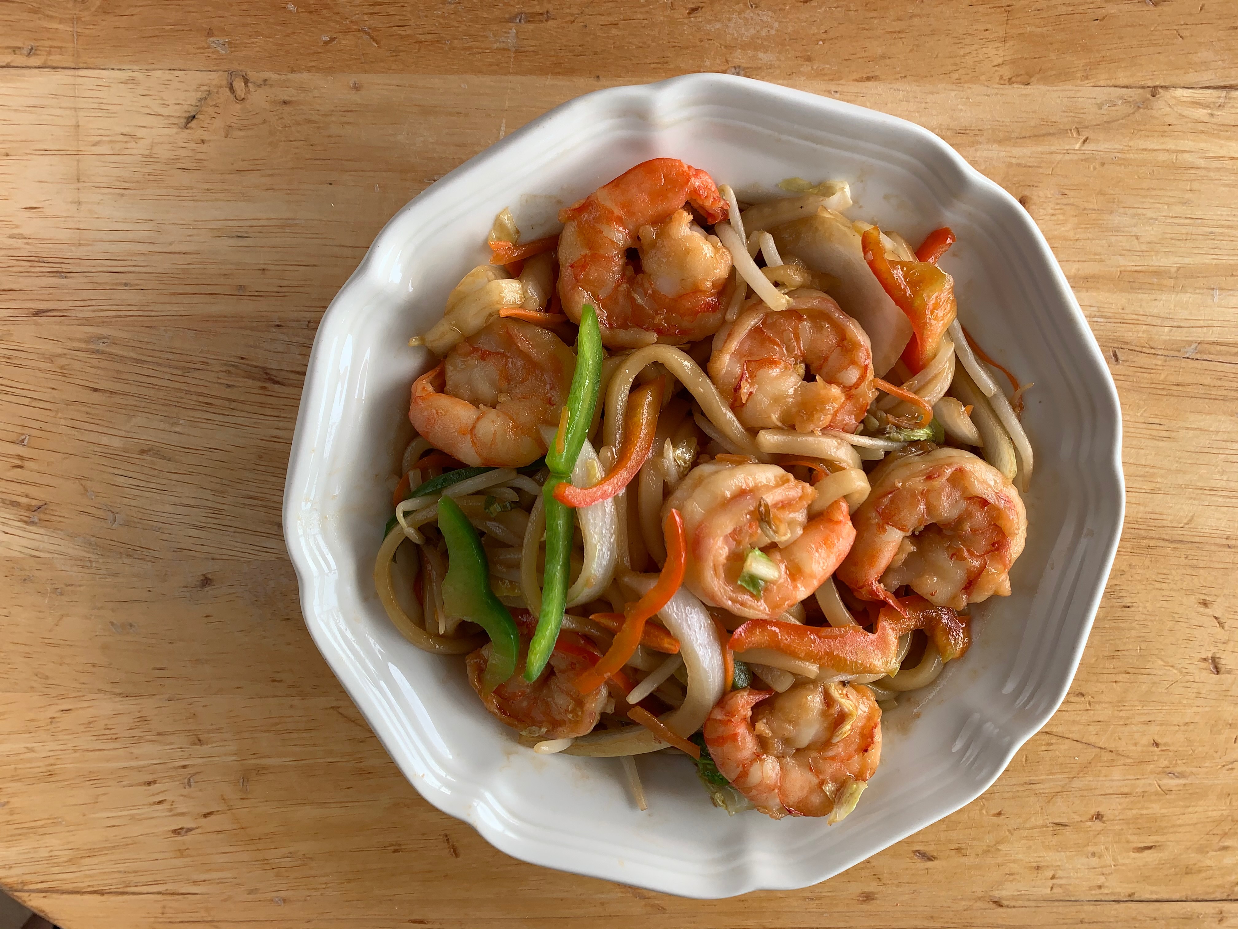 Order 141. Shrimp Authentic Noodle  food online from Shanghai Garden store, East Patchogue on bringmethat.com