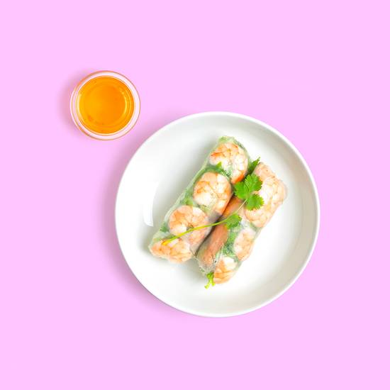 Order Shrimp Spring Rolls food online from Send Noods store, San Bruno on bringmethat.com