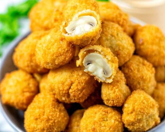 Order Fried Mushrooms food online from Papa Rays Pizza & Wings store, Des Plaines on bringmethat.com