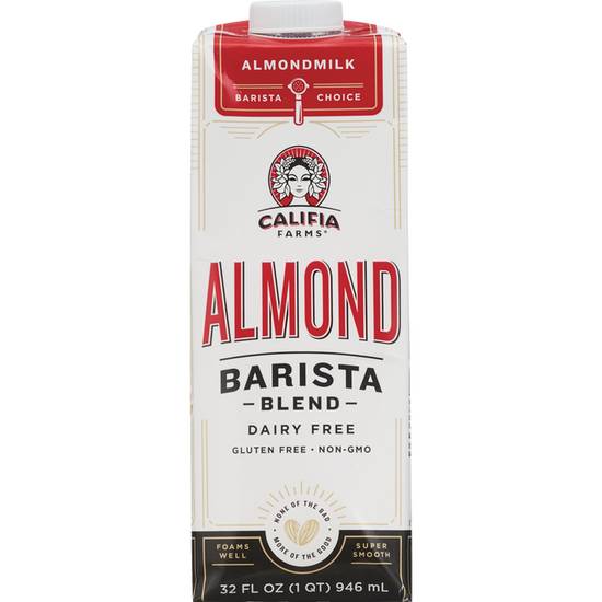 Order Califia Farms Barista Blend Almond Milk (1 Quart Carton) food online from Cvs store, MONTEZUMA on bringmethat.com