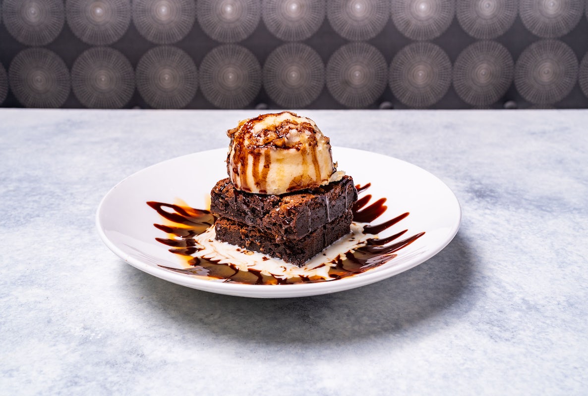 Order Double-Stack Brownie food online from Kona Grill store, Oak Brook on bringmethat.com