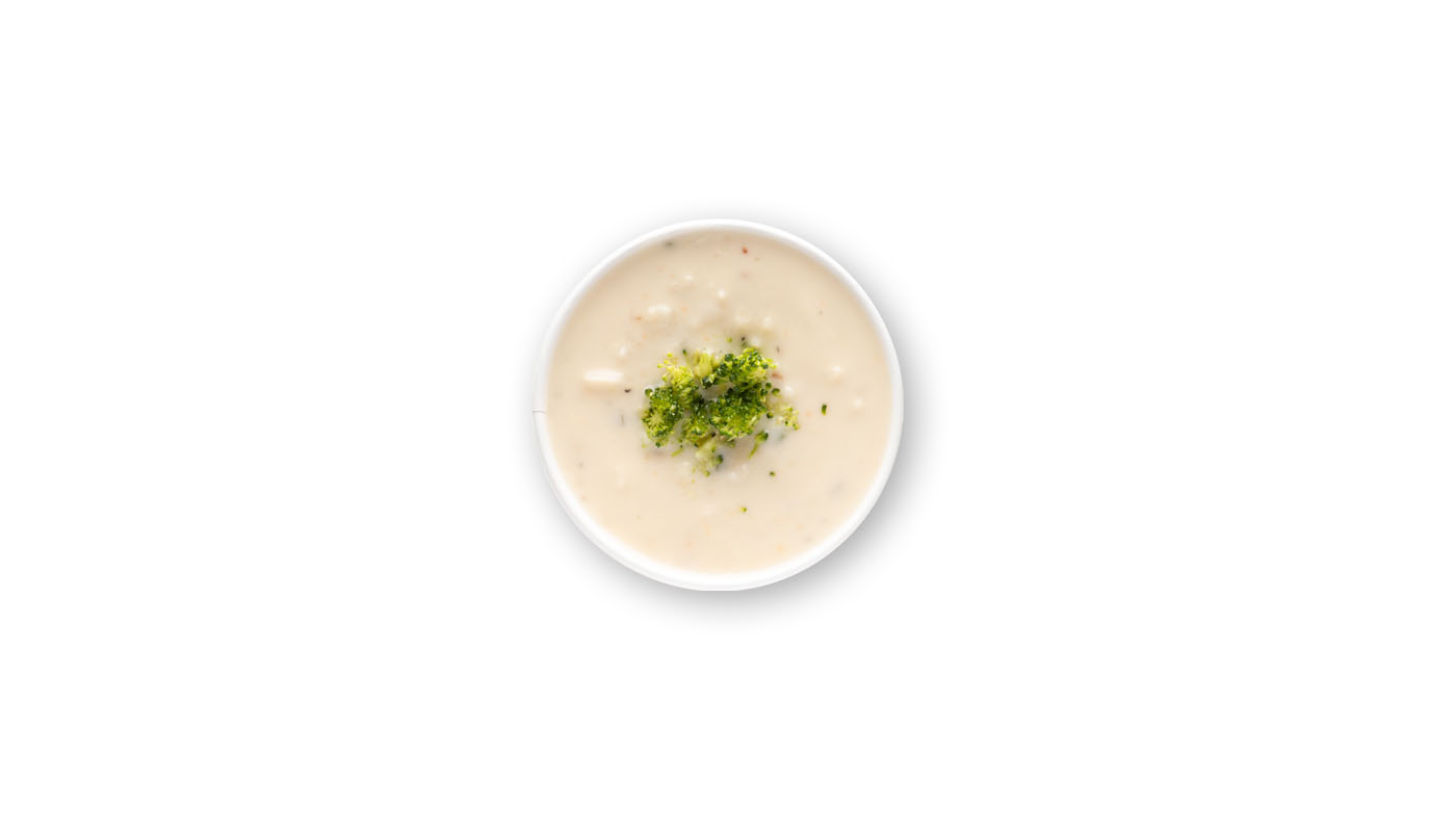Order Small Broccoli Cheddar Soup food online from Just Salad store, Charlotte on bringmethat.com