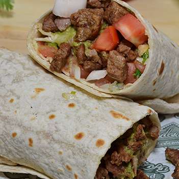 Order Carne Asada Burrito food online from Federicos Mexican Food store, Glendale on bringmethat.com