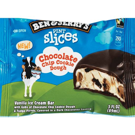 Order Ben & Jerry's Ice Cream SLICE Choc Chip Cookie Dough(Single) food online from Cvs store, SAINT CLAIR SHORES on bringmethat.com
