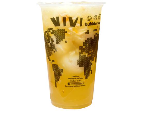 Order Lychee Jelly Tea(Large) food online from Vivi Bubble Tea store, Metairie on bringmethat.com