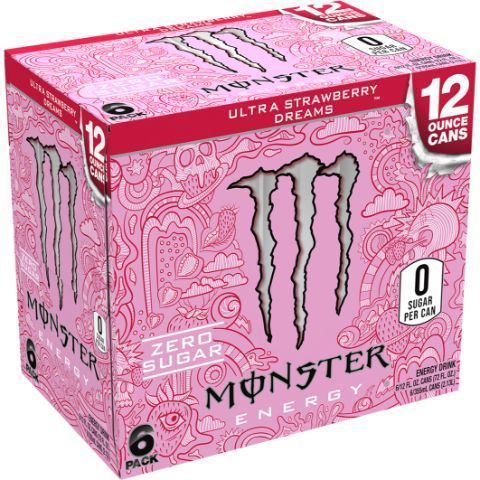 Order Monster Ultra Strawberry Dreams 6 Pack 12z food online from 7-Eleven store, Loxahatchee on bringmethat.com