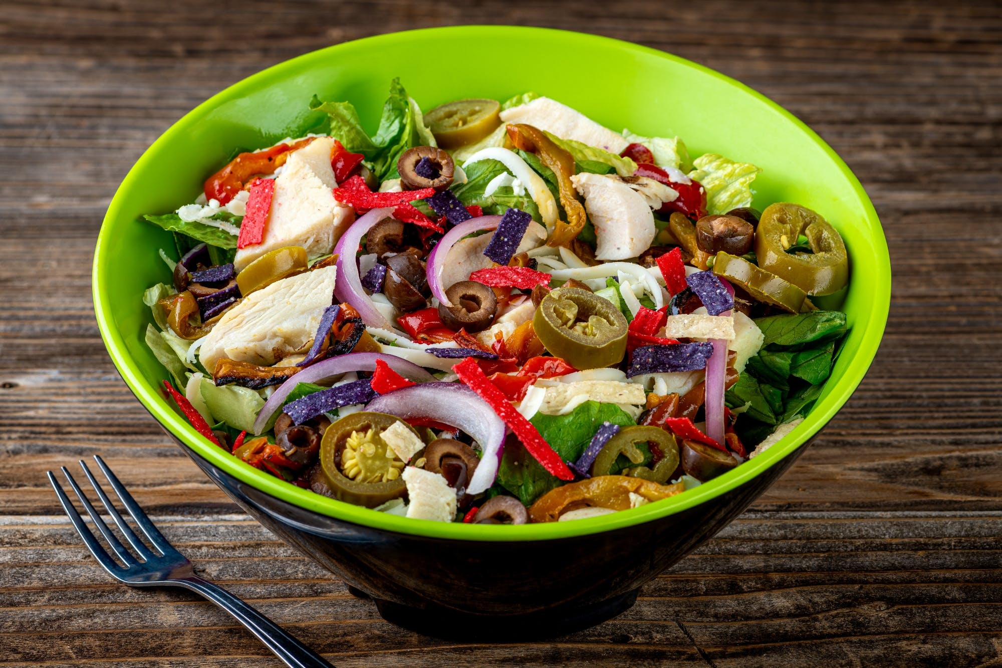 Order Spicy Southwest Salad - Salad food online from Fired Pie store, Glendale on bringmethat.com