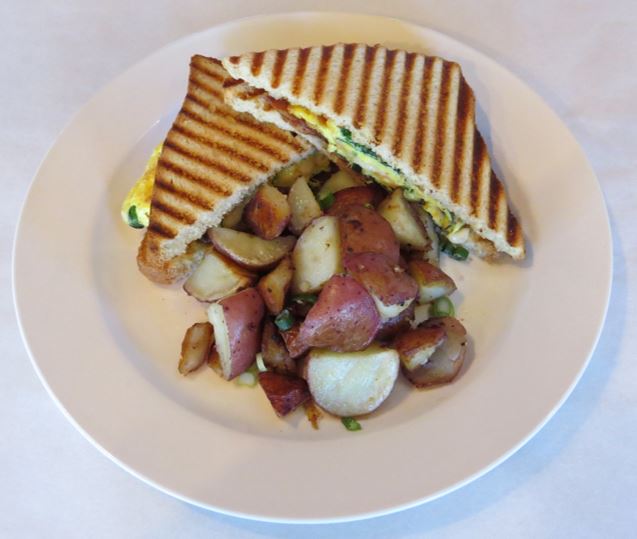 Order Breakfast Panini food online from Champagne Bakery store, San Diego on bringmethat.com