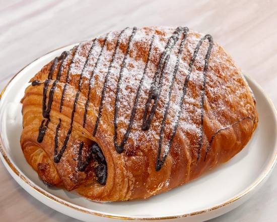 Order Danish Chocolate Croissant food online from Teamania store, Rockville on bringmethat.com