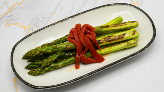 Order Grilled Asparagus food online from McCormick & Schmick's store, Chicago on bringmethat.com
