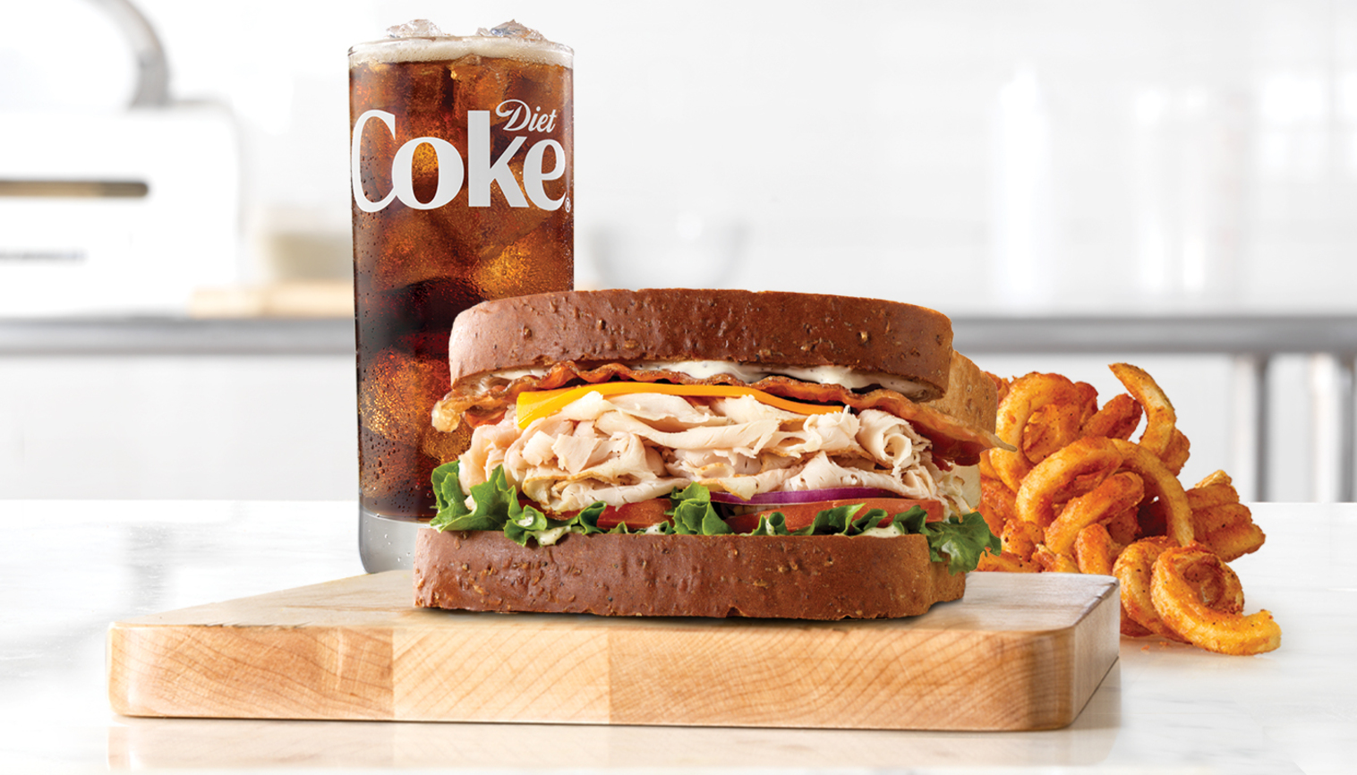 Order Roast Turkey Ranch & Bacon Sandwich food online from Arbys store, Zanesville on bringmethat.com