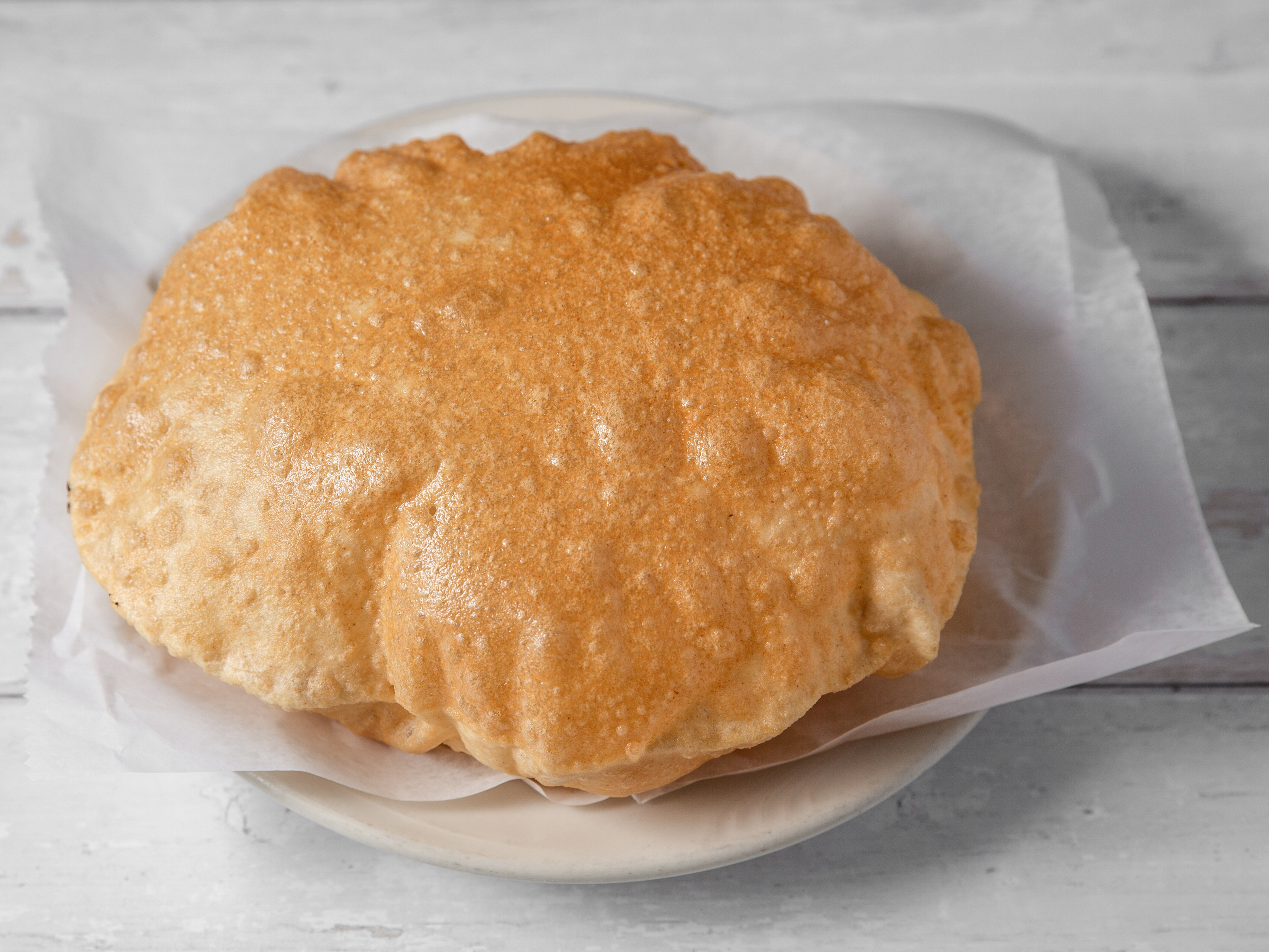 Order Poori (V) food online from The Clay Oven Indian Restaurant store, Roxbury Township on bringmethat.com